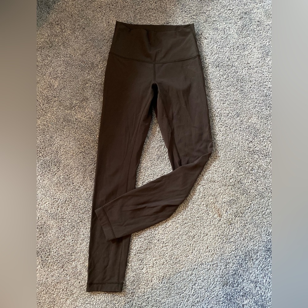 Lululemon wunder under hi rise 7/8 tight 25” size 4